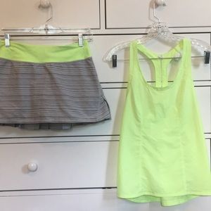 Neon Lululemon Outfit